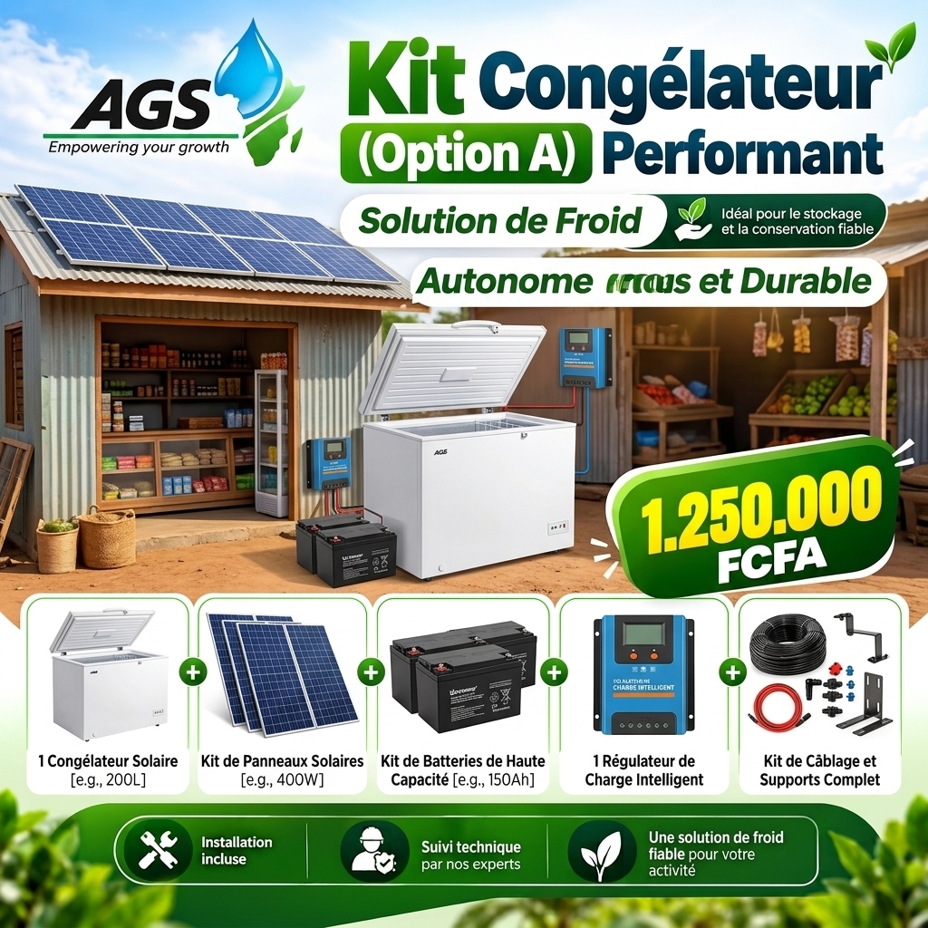Kit congélateur solaire